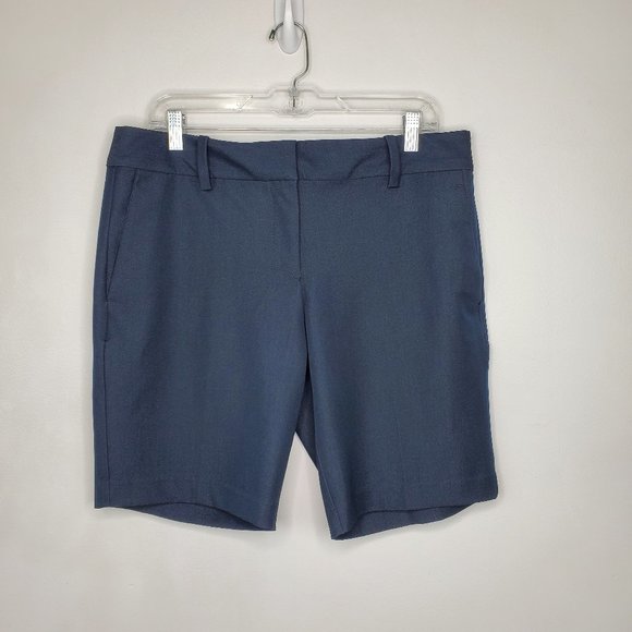 Ann Taylor Factory The 10" Short Navy Shorts, NWT, 10 - Picture 1 of 12